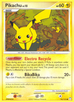 Pikachu Lv.15 (Holo)