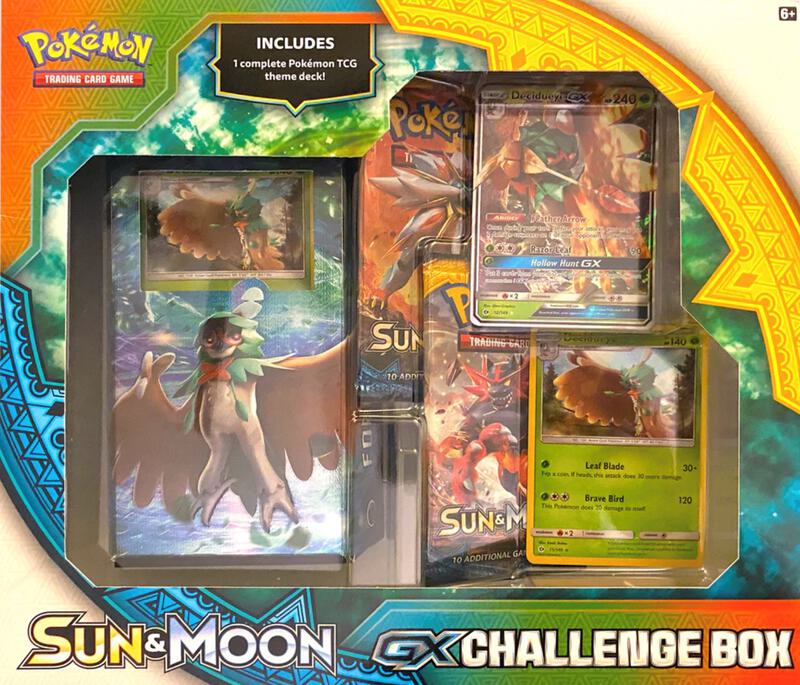 Sun & Moon GX Challenge Box [Decidueye] Pokemon card from SM Base Set
