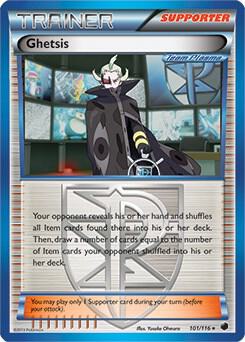 Ghetsis Pokemon card from Deck Exclusives