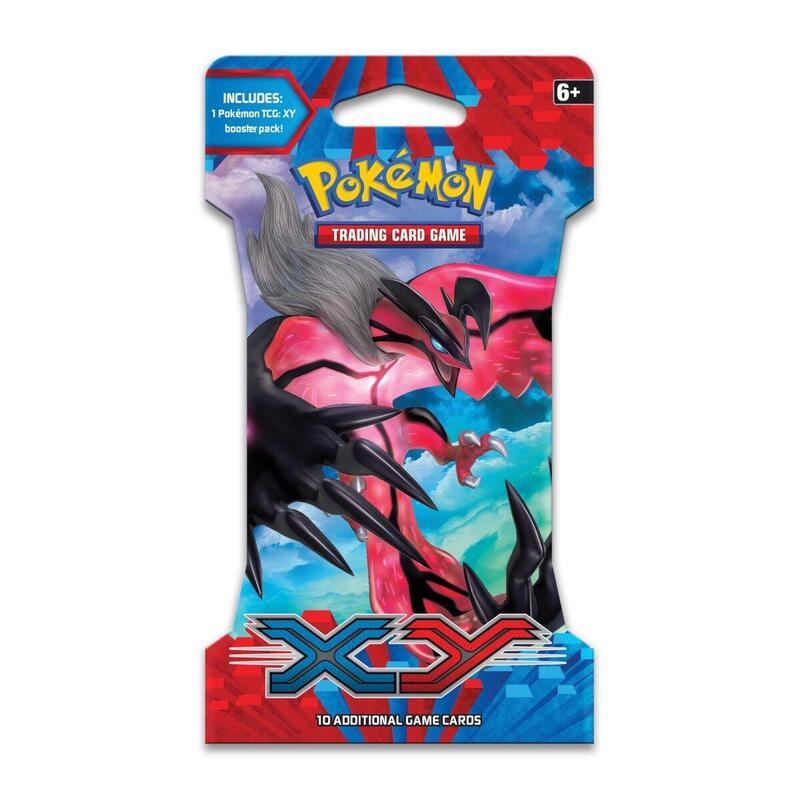XY Base Set Sleeved Booster Pack Pokemon card from XY Base Set