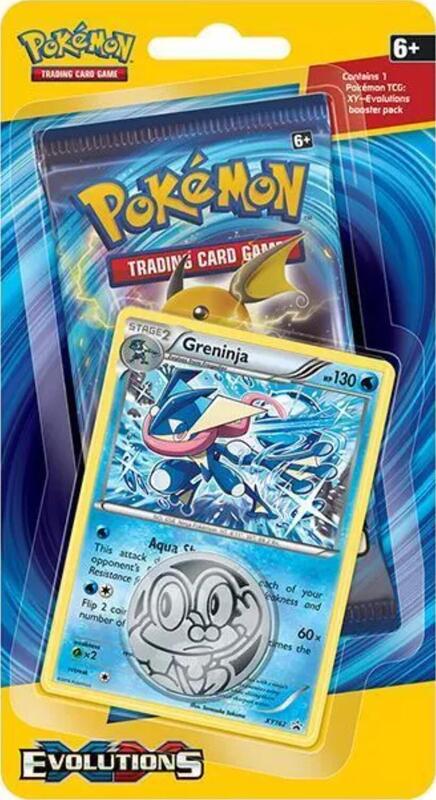 XY Evolutions Single Pack Blister [Greninja] Pokemon card from XY - Evolutions