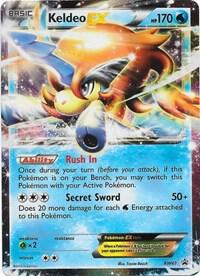 Keldeo EX - BW61 Pokemon card from Black and White Promos