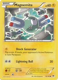 Magnemite (52) Pokemon card from XY - BREAKthrough