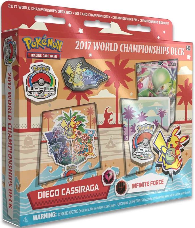 2017 World Championship Deck: Diego Cassiraga (Infinite Force) Pokemon card from World Championship Decks
