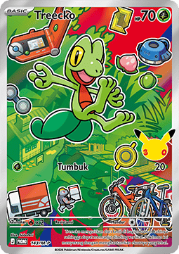 Treecko (M-P/ID 143) M-P Indonesian Promos ID