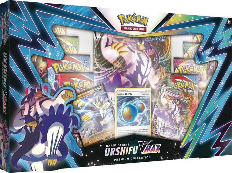 Rapid Strike Urshifu VMAX Premium Collection Pokemon card from SWSH08: Fusion Strike