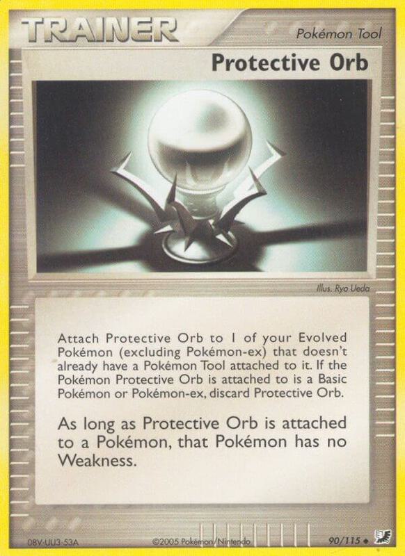Protective Orb Pokemon card from Unseen Forces