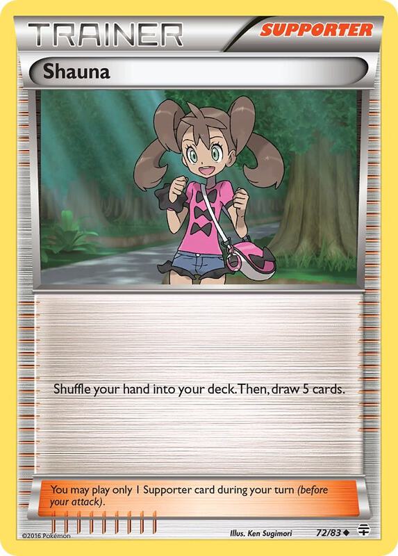 Shauna Pokemon card from Generations