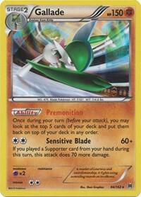 Gallade Pokemon card from XY - BREAKthrough