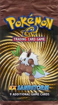 Sandstorm Booster Pack Pokemon card from Sandstorm