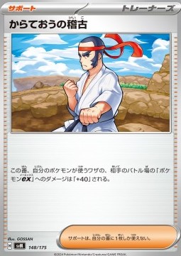 Black Belt's Training Pokemon card from Generations Start Decks