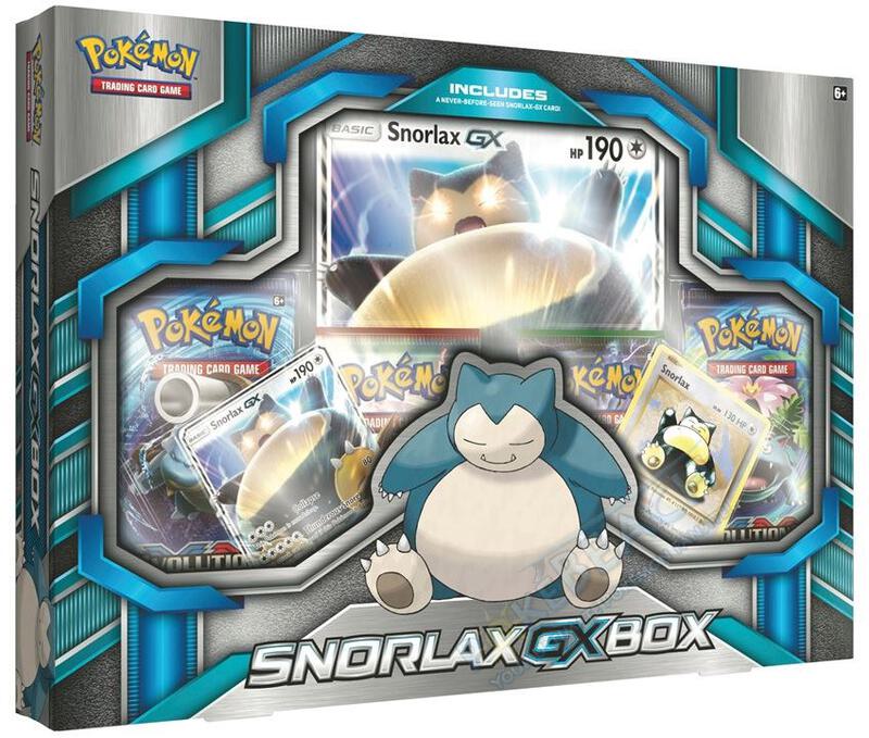Snorlax GX Box Pokemon card from XY - Evolutions