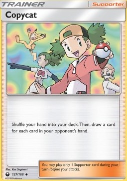 Copycat Pokemon card from Celestial Storm