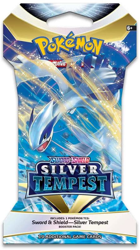 Silver Tempest Sleeved Booster Pack Pokemon card from SWSH12: Silver Tempest