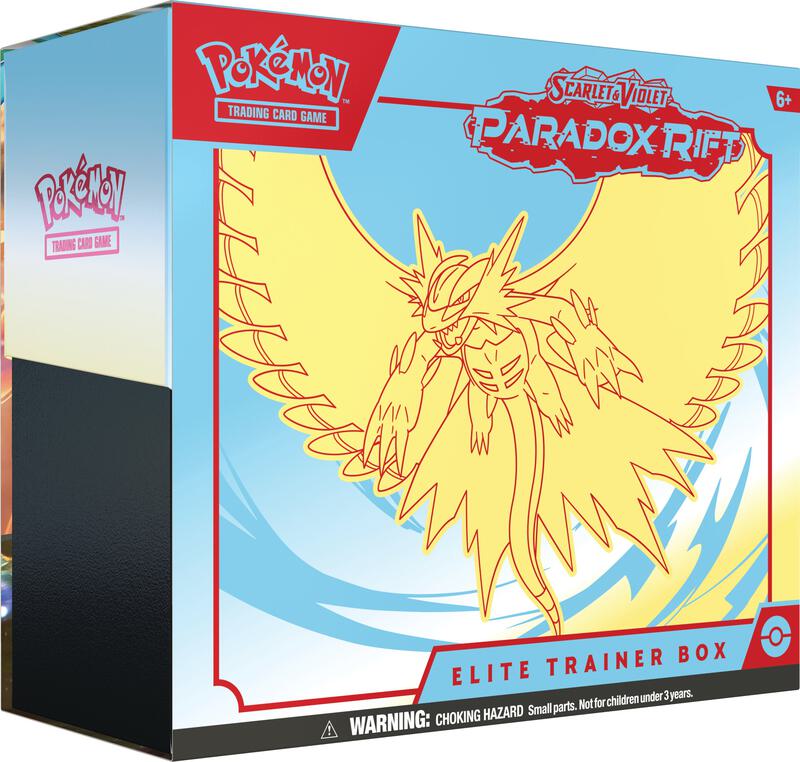Paradox Rift Elite Trainer Box [Roaring Moon] Pokemon card from SV04: Paradox Rift
