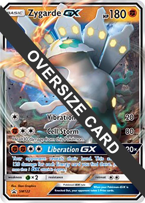 Zygarde GX - SM122 Pokemon card from Jumbo Cards