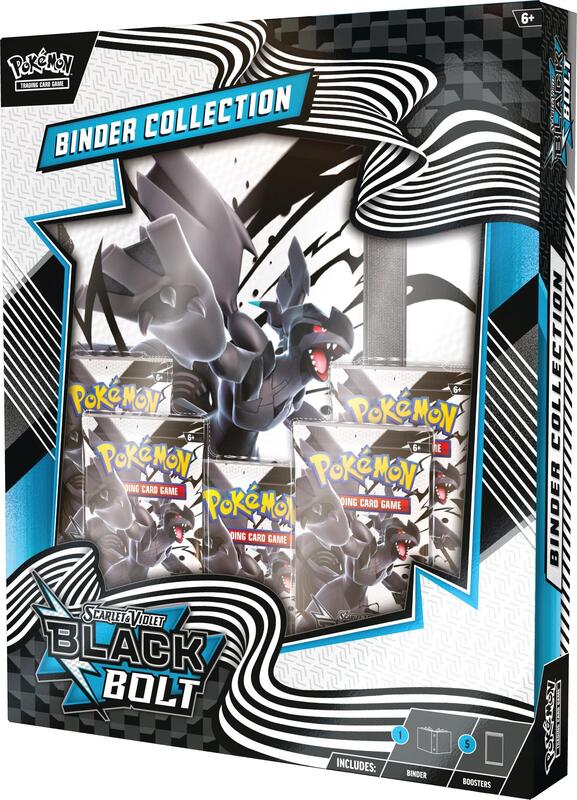 Black Bolt Binder Collection Pokemon card from SV: Black Bolt