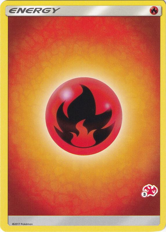 Fire Energy (#3 Charizard Stamped) Pokemon card from Battle Academy
