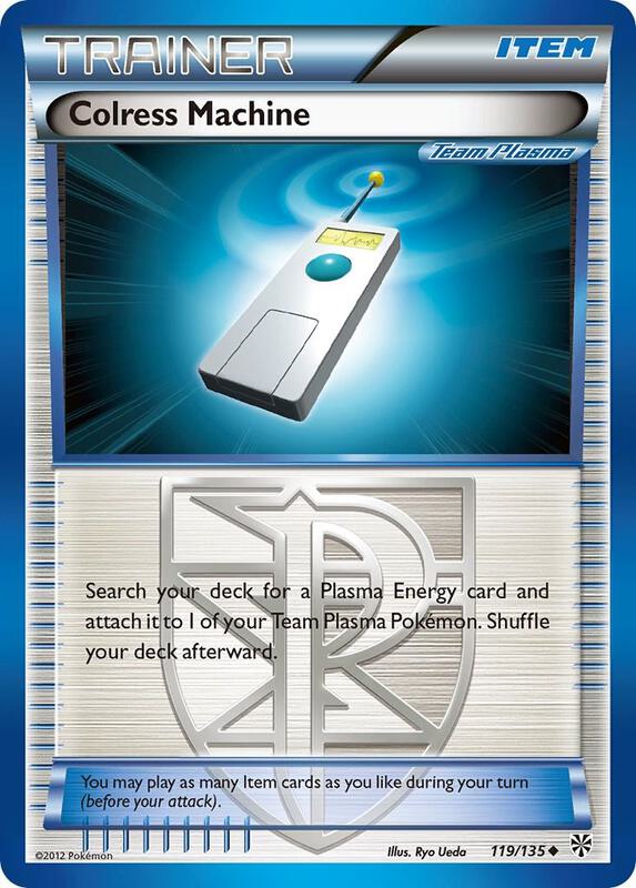 Colress Machine (Team Plasma) Pokemon card from Plasma Storm