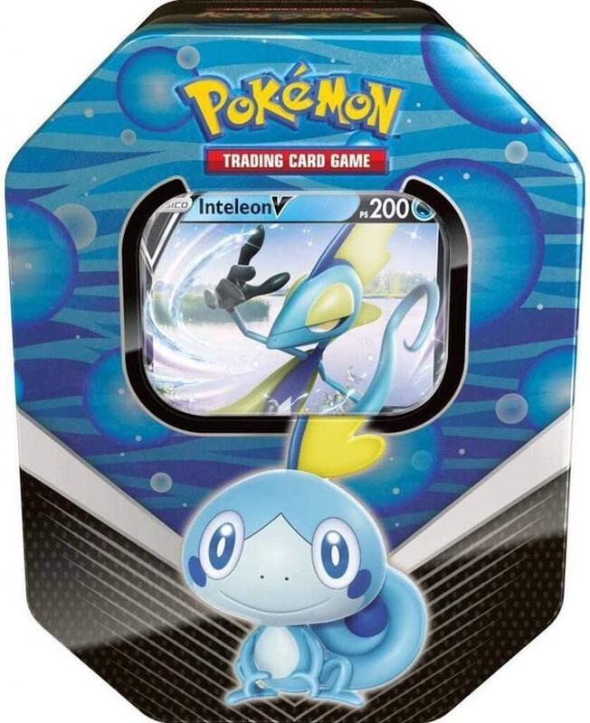 Galar Partners International Tin [Inteleon V] Pokemon card from SWSH01: Sword & Shield Base Set