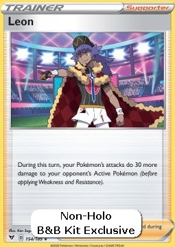 Leon Pokemon card from Vivid Voltage