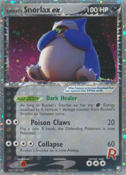Rocket's Snorlax ex (Holo)