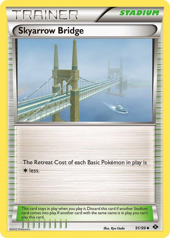 Skyarrow Bridge Pokemon card from Next Destinies