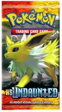 Undaunted Booster Pack Pokemon card from Undaunted