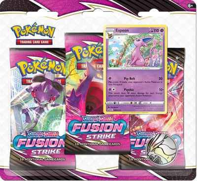 Fusion Strike 3 Pack Blister [Espeon] Pokemon card from SWSH08: Fusion Strike