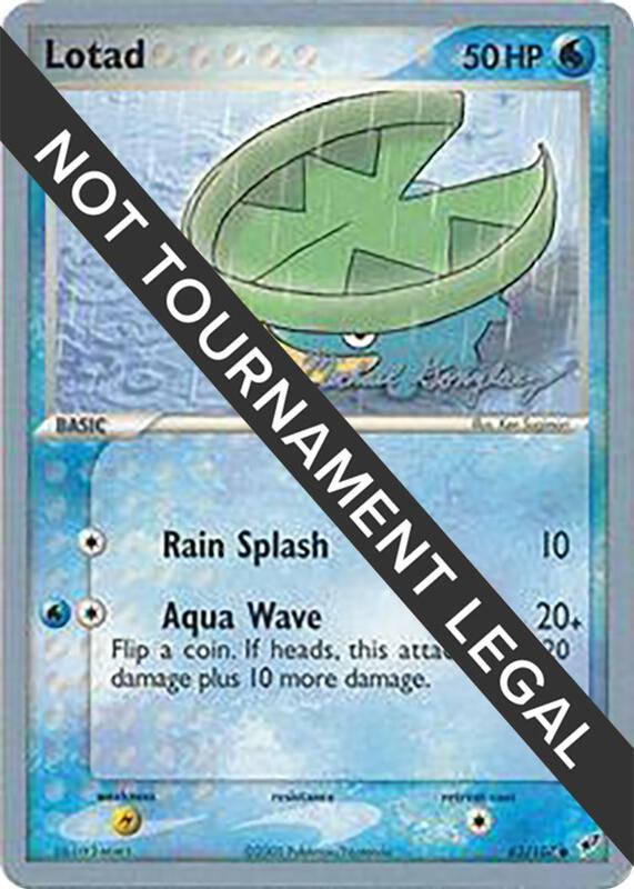 Lotad (63) - 2005 (Michael Gonzalez) Pokemon card from World Championship Decks