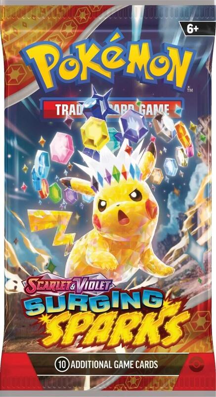 Surging Sparks Booster Pack Pokemon card from SV08: Surging Sparks