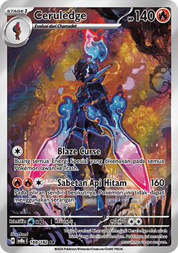 Ceruledge Pokemon card from Stellar Lightning