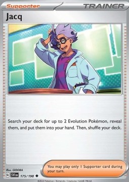 Jacq Pokemon card from Scarlet Violet