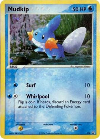 Mudkip - 018 (EX Deck Tin) Pokemon card from Nintendo Promos