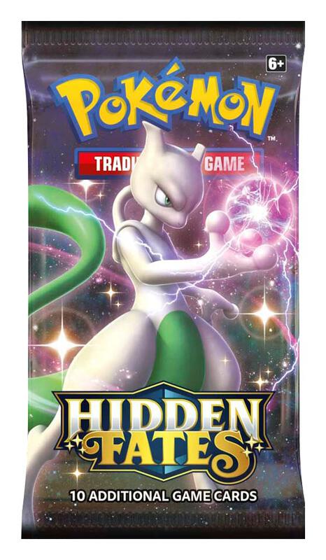 Hidden Fates Booster Pack Pokemon card from Hidden Fates
