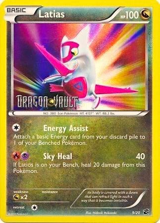 Latias Pokemon card from Blister Exclusives
