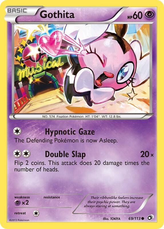 Gothita (69) Pokemon card from Legendary Treasures