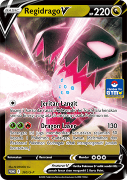 Regidrago V (S-P/ID 365) Sword & Shield Indonesian Promos ID
