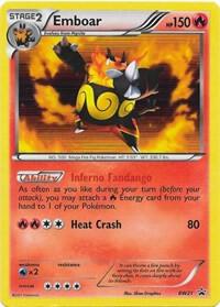 Emboar - BW21 Pokemon card from Black and White Promos