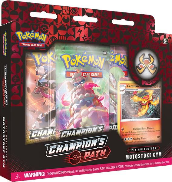Champion's Path Pin Collection [Motostoke Gym] Pokemon card from Champion's Path