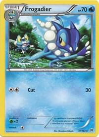 Frogadier Pokemon card from XY - BREAKthrough