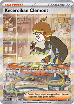 Clemont's Quick Wit Pokemon card from Stellar Lightning