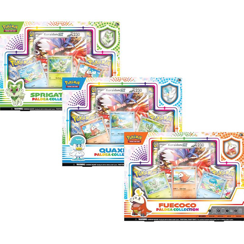 Paldea Collection [Set of 3] (Koraidon ex) Pokemon card from TCG: Tempest