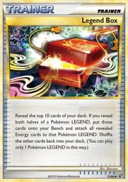 Legend Box Pokemon card from Undaunted