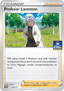 Professor Laventon (S-P/ID 324) Sword & Shield Indonesian Promos ID