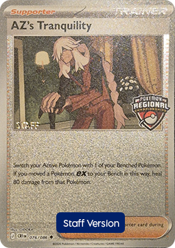 AZ's Tranquility (PR CRI 076) Promos