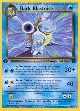 Dark Blastoise (Holo)