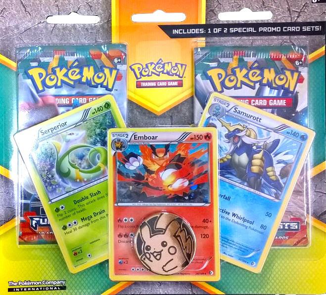 Furious Fists 2 Pack Blister [Unova Trio] Pokemon card from XY - Furious Fists