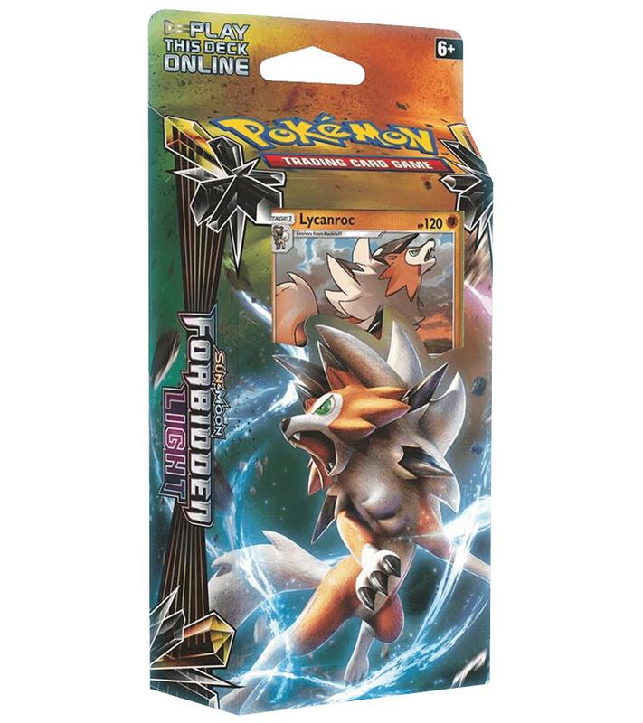 Forbidden Light Theme Deck - "Twilight Rogue" [Lycanroc] Pokemon card from SM - Forbidden Light
