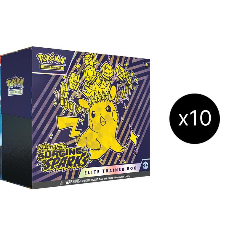 Surging Sparks Elite Trainer Box Case Pokemon card from SV08: Surging Sparks